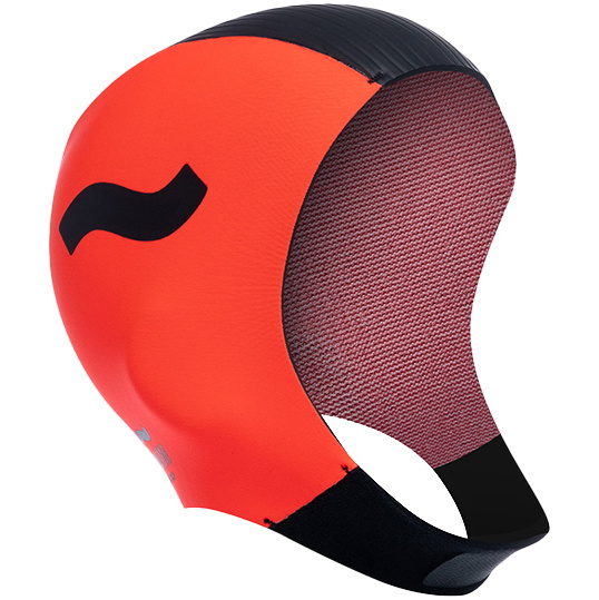 2026 Swim Research Freedom 3mm Badehætte C-HOSR - Orange / Sort